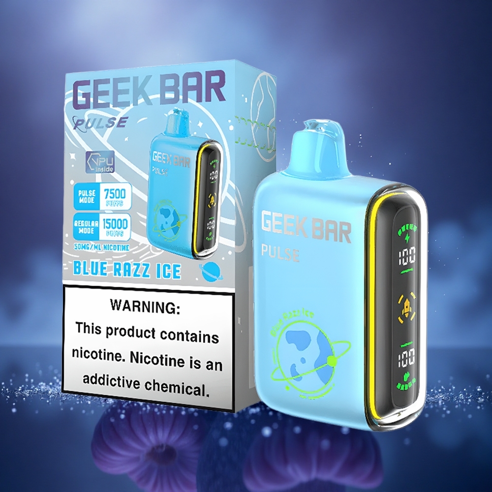 GEEK BAR Pulse 15000 Puffs Édition Planète avec 16ML et Flux d\'Air Réglable