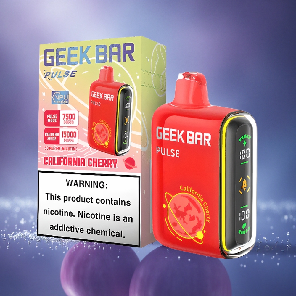 GEEK BAR Pulse 15000 Puffs Édition Planète avec 16ML et Flux d\'Air Réglable