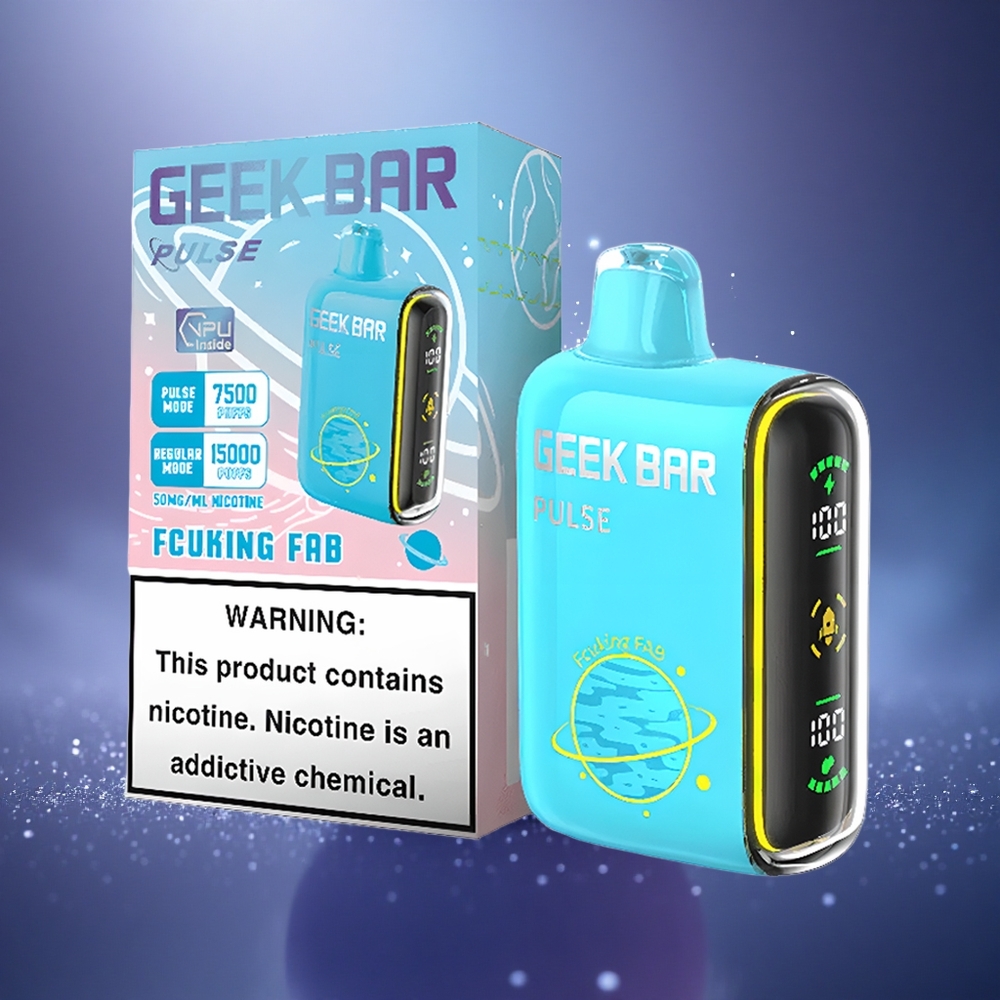 GEEK BAR Pulse 15000 Puffs Édition Planète avec 16ML et Flux d\'Air Réglable
