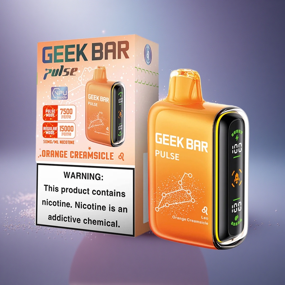 GEEK BAR Pulse 15000 Puffs Édition Zodiac avec 16ML et Flux d\'Air Réglable