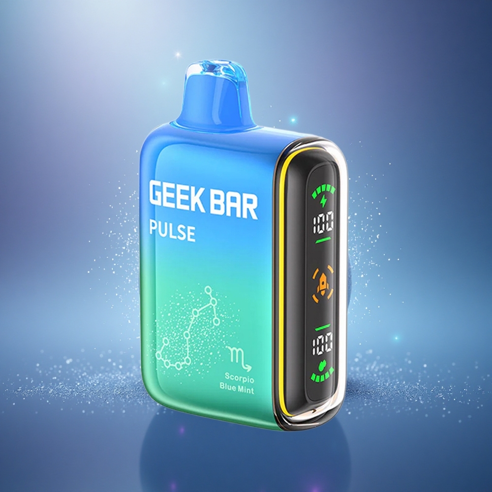 GEEK BAR Pulse 15000 Puffs Édition Zodiac avec 16ML et Flux d\'Air Réglable