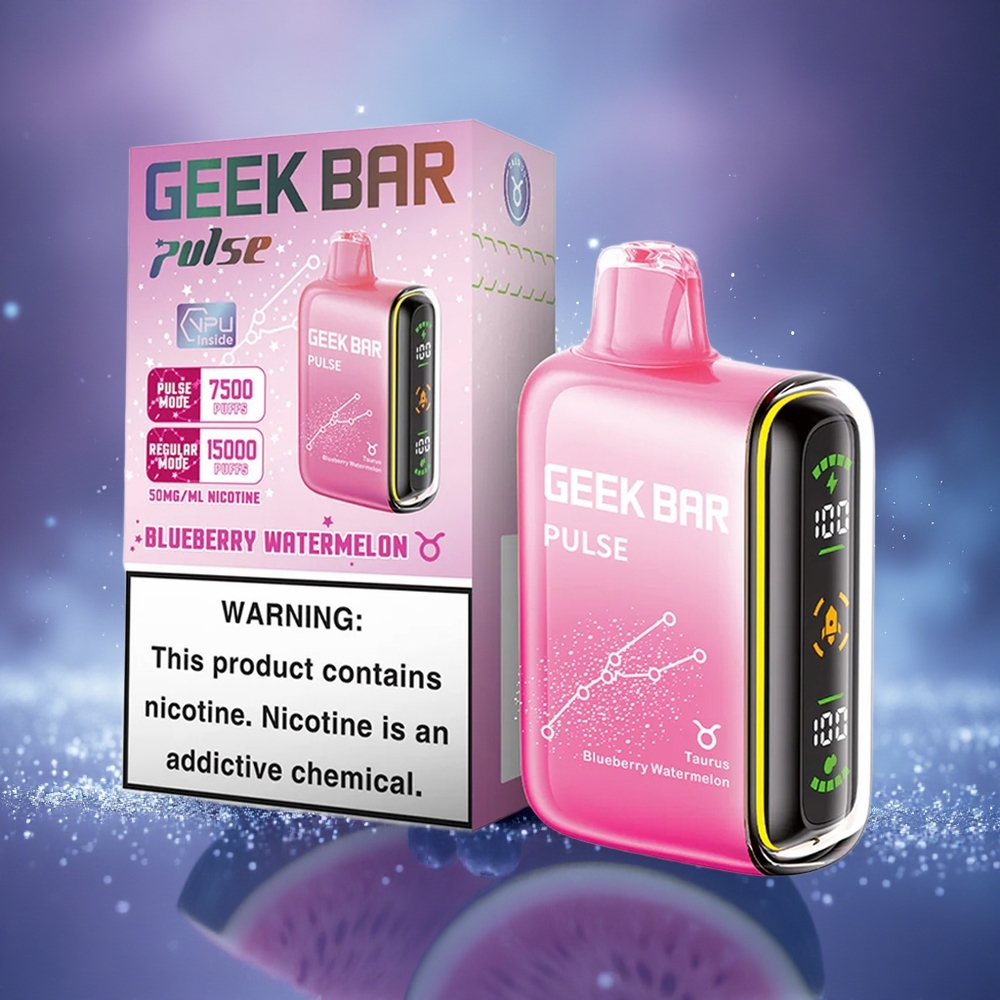 GEEK BAR Pulse 15000 Puffs Édition Zodiac avec 16ML et Flux d\'Air Réglable