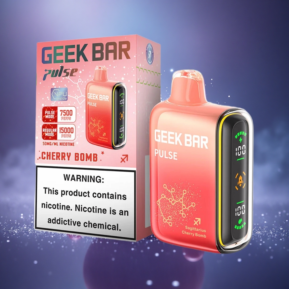 GEEK BAR Pulse 15000 Puffs Édition Zodiac avec 16ML et Flux d\'Air Réglable