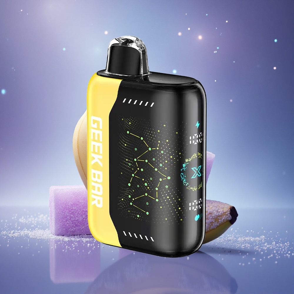 GEEK BAR Pulse X 25000 Puffs avec Écran Courbé 3D et Double Bobine Maillée