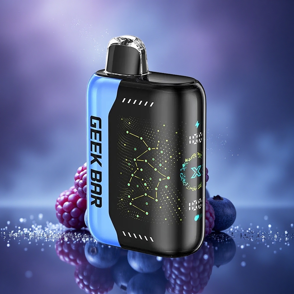 GEEK BAR Pulse X 25000 Puffs avec Écran Courbé 3D et Double Bobine Maillée