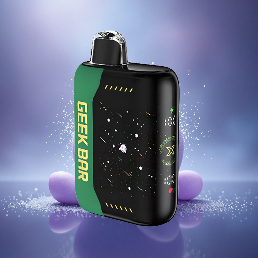 GEEK BAR Pulse X 25000 Puffs Édition Noël : Double Mesh avec Écran Courbé 3D