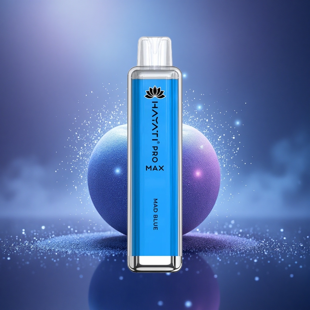 Hayati Pro Max 4000 Puffs Bleu Fouetté Double Mesh Rechargeable