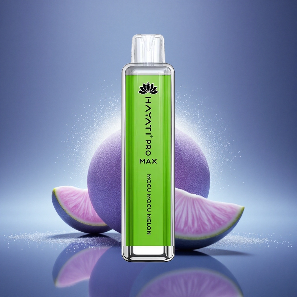 Hayati Pro Max 4000 Puffs Mogu Mogu Melon Double Mesh Rechargeable