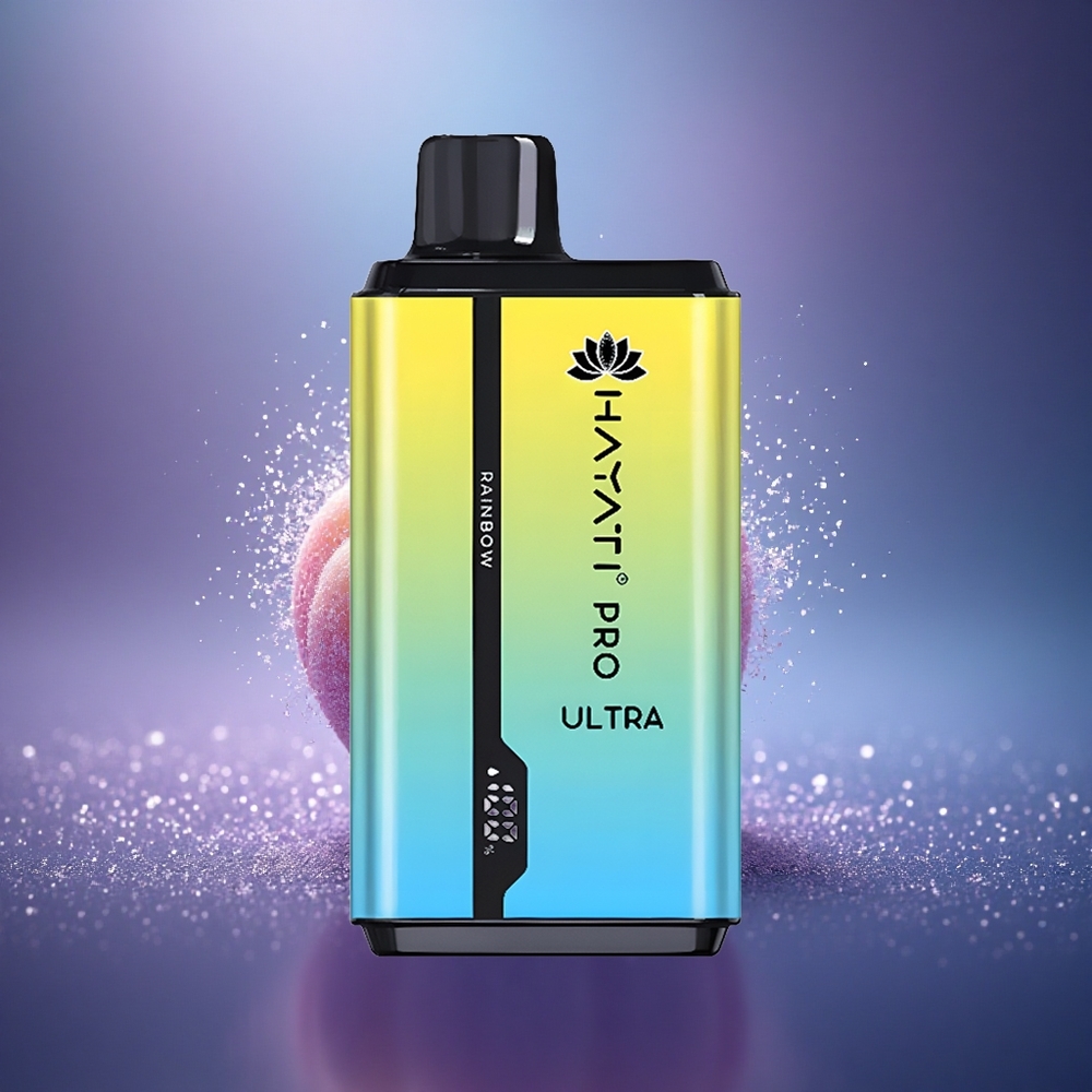 Hayati Pro Ultra 15000 Puffs Arc-en-Ciel Double 12ml 2%