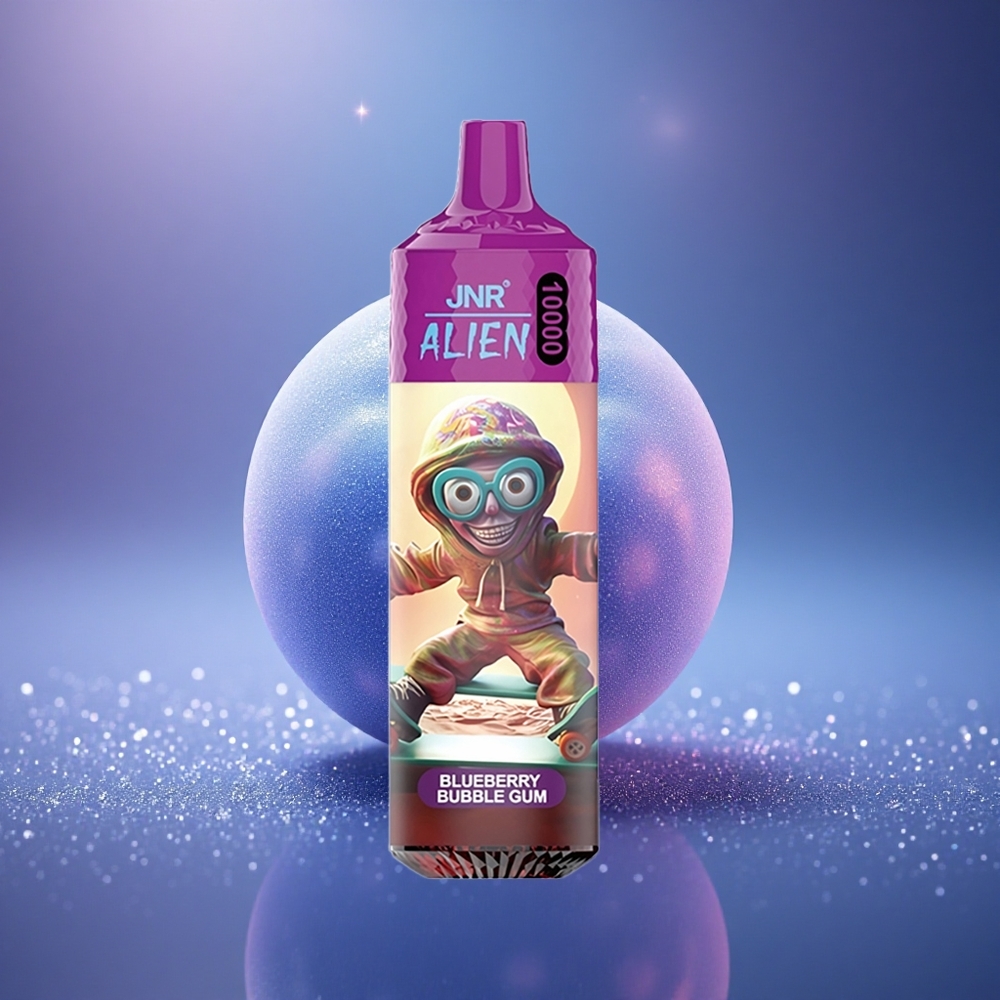 JNR Alien 10000 Chewing Bulle Myrtille Sportif Lumineux
