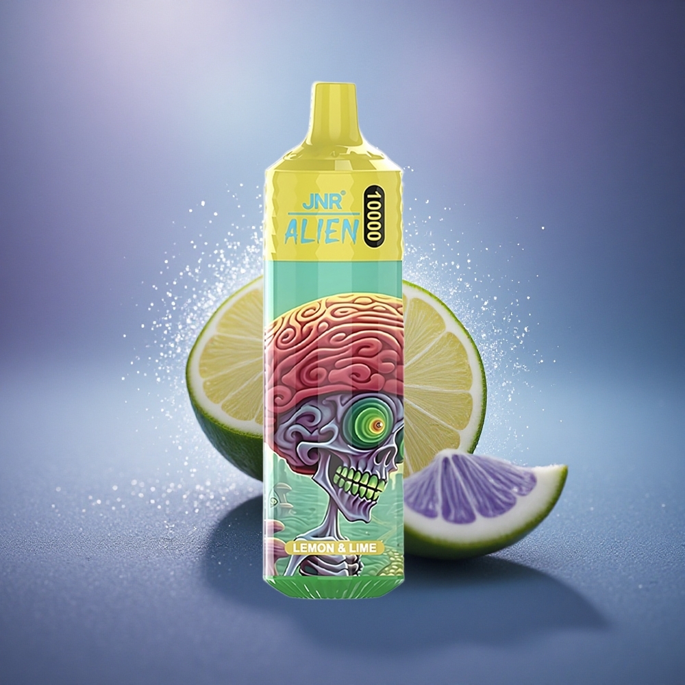 JNR Alien 10000 Citron & Citron Vert avec LED RGB et Charge Rapide Type-C
