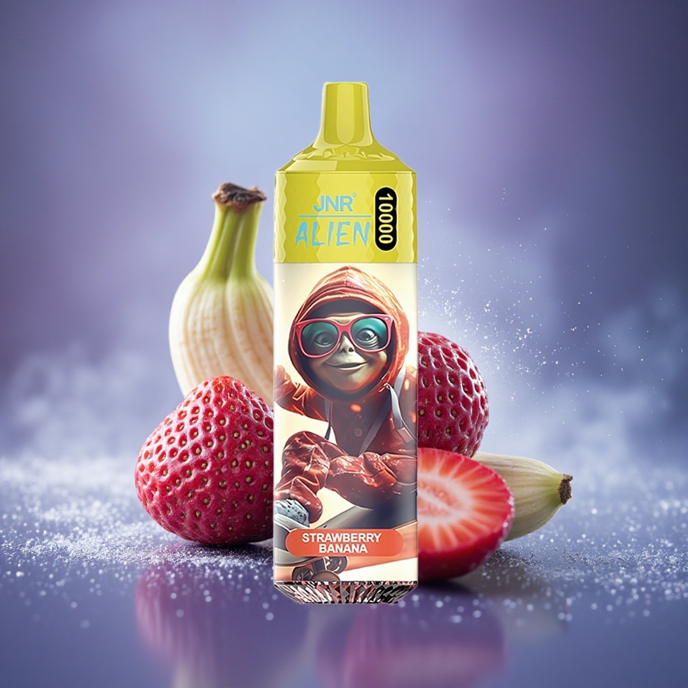 JNR Alien 10000 Fraise Banane LED RGB Sportif