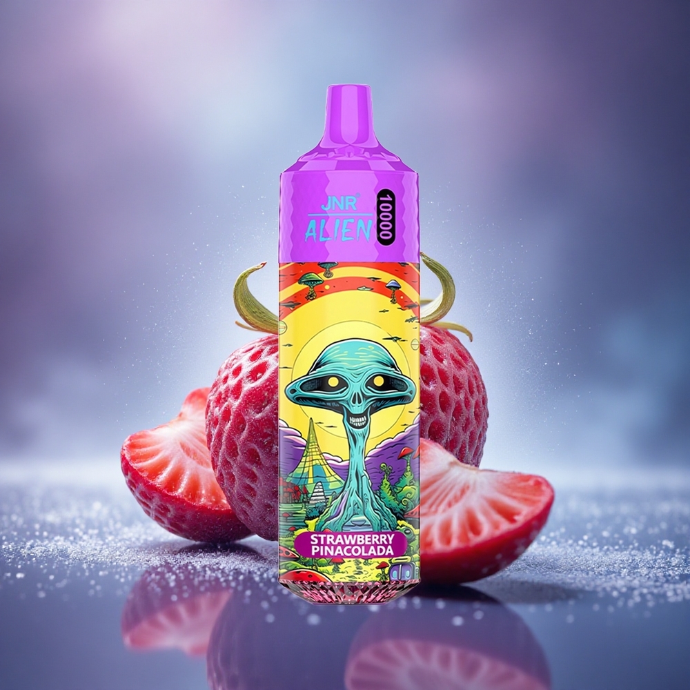 JNR Alien 10000 Fraise Pina Colada à LED RGB et Charge Rapide Type-C
