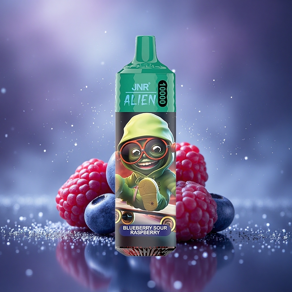 JNR Alien 10000 Framboise Acidulée Myrtille LED Sportif