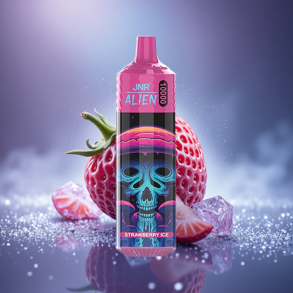 JNR Alien 10000 Glace à la Fraise 20ml RGB
