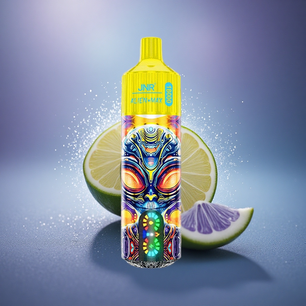 JNR Alien Max 18000 Citron & Lime Écran LED Dual Mesh