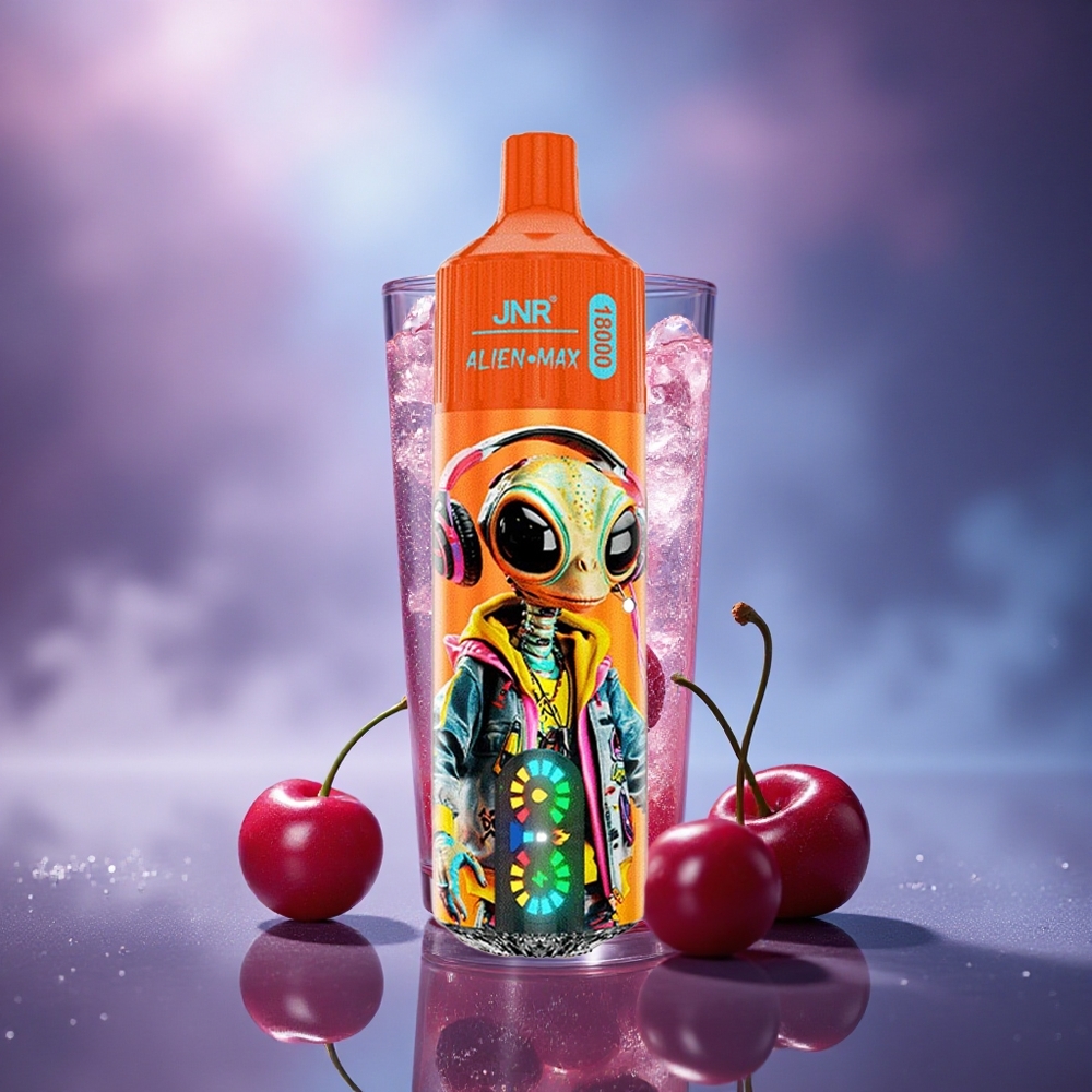 JNR Alien Max 18000 Cola Cerise Pétillante Double Mesh Charge Rapide Type-C