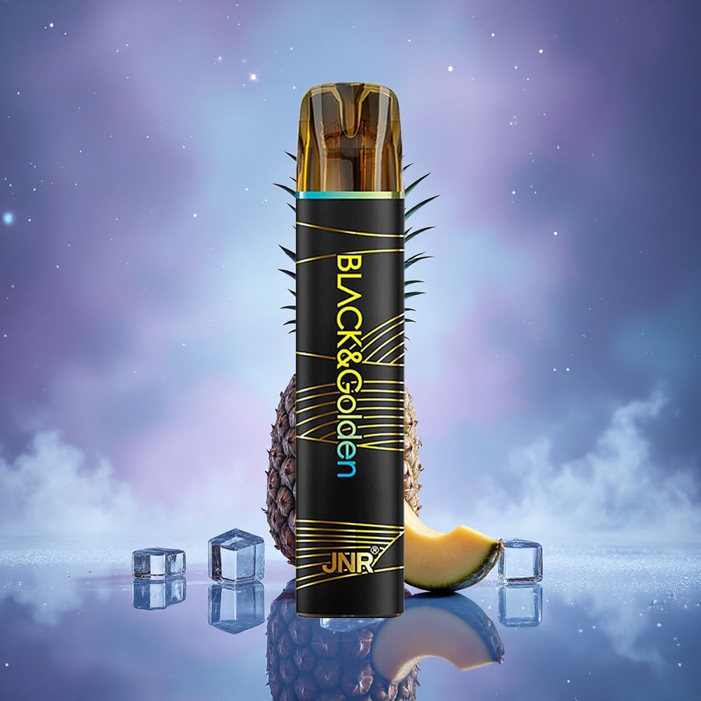 JNR Black&Golden 600+200 Ananas Glacé 800 Puffs 550mAh 2ml