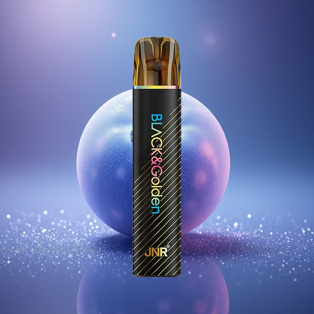 JNR Black&Golden 600+200 Chewing Bulle Myrtille 800 Puffs 550mAh 2ml