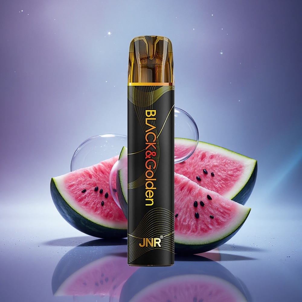 JNR Black&Golden 600+200 Chewing-gum Pastèque 800 Puffs 550mAh 2ml