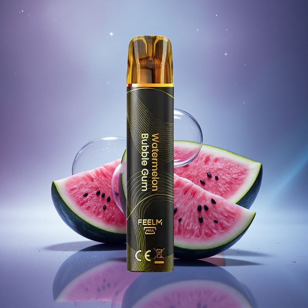 JNR Black&Golden 600+200 Chewing-gum Pastèque 800 Puffs 550mAh 2ml