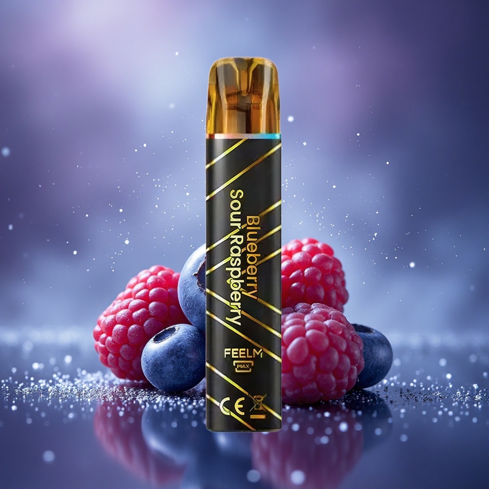 JNR Black&Golden 600+200 Framboise Acidulée Myrtille 550mAh 2ml 2%