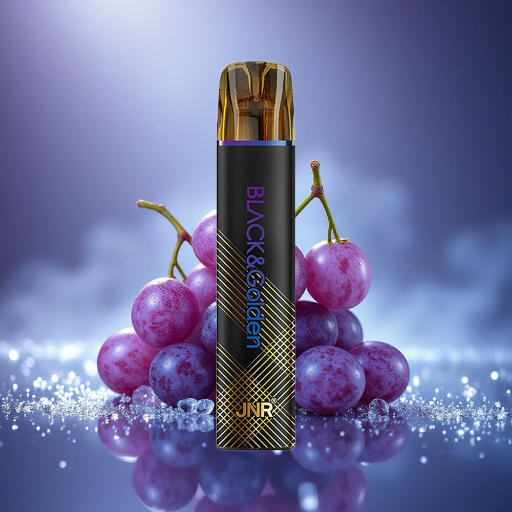 JNR Black&Golden 600+200 Glace de Raisin 800 Puffs 2ml TPD
