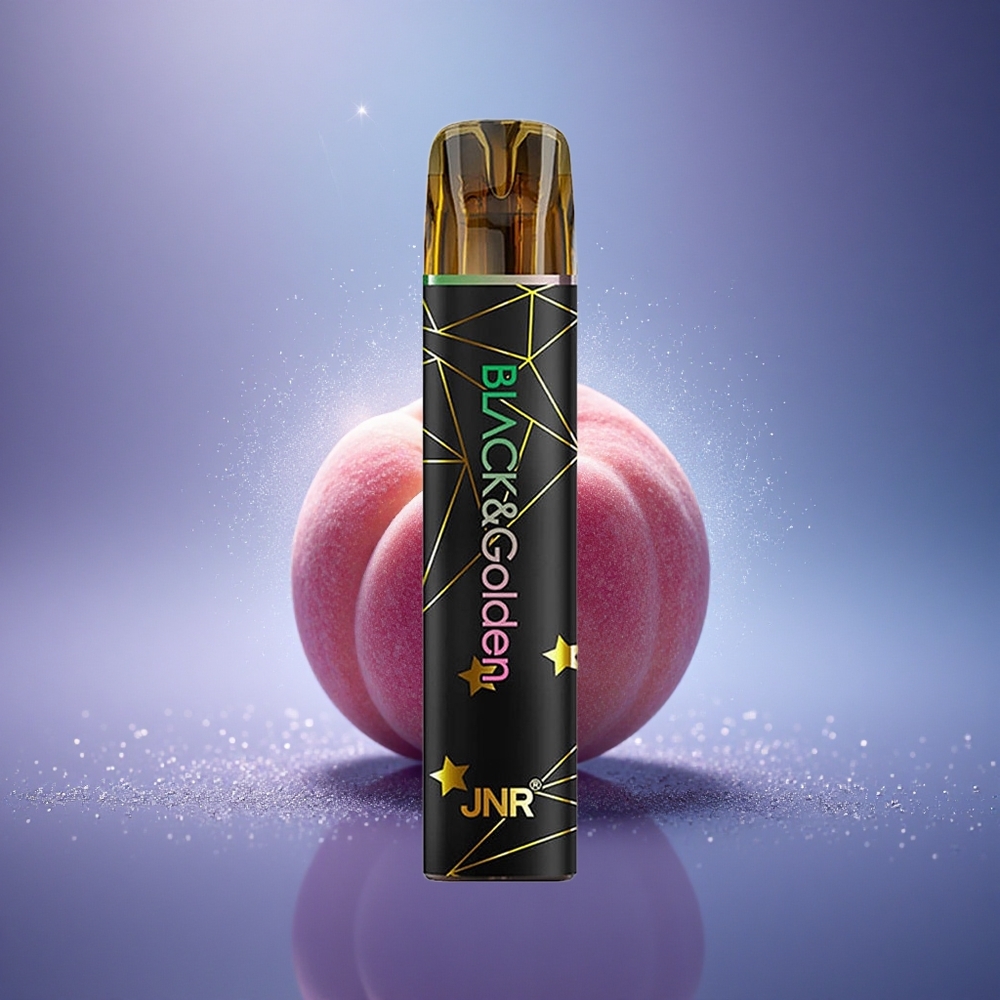 JNR Black&Golden 600+200 Pêche Dorée 800 Puffs 550mAh 2ml