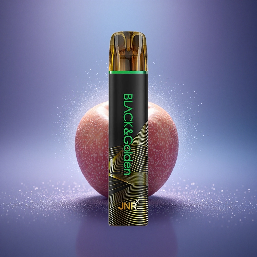 JNR Black&Golden 600+200 Pomme Acidulée 800 Puffs 550mAh 2ml