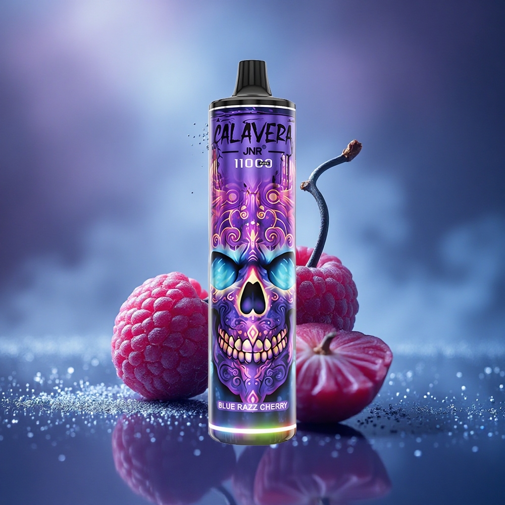 JNR Calavera 11000 Cerise Framboise Bleue Type-C 850mAh 21ml