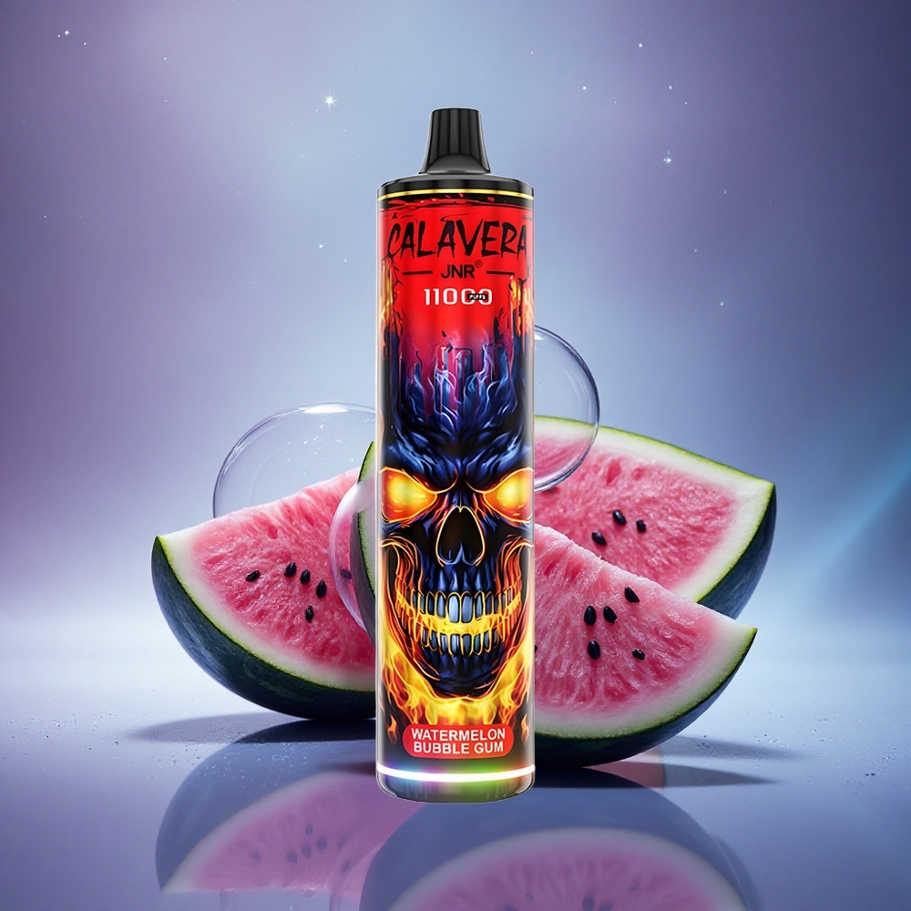JNR Calavera 11000 Chewing-Bubble Pastèque Type-C 850mAh 21ml