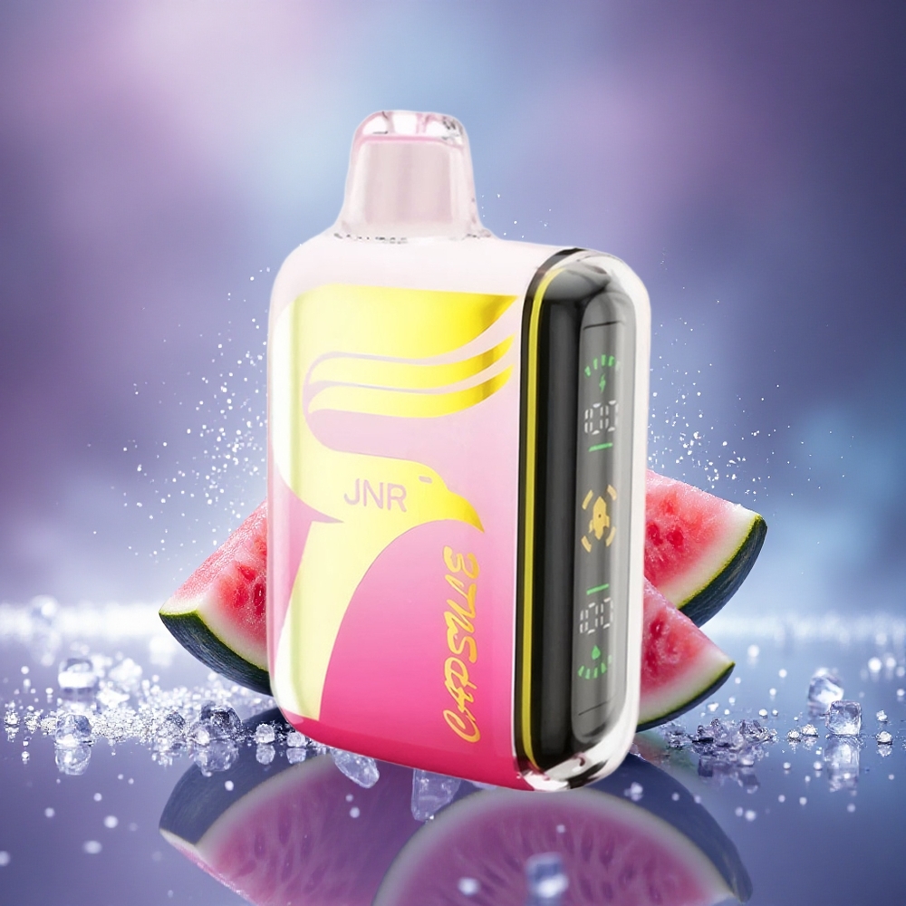 JNR Capsule 15000 Fraise Pastèque Glacée 15000 Puffs 20ml Dual Mesh