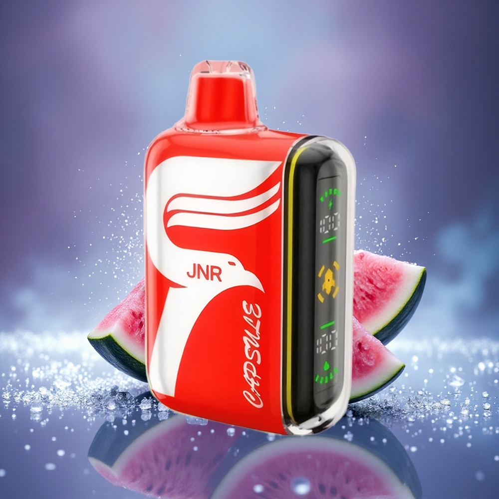 JNR Capsule 15000 Glace Pastèque Dual Mesh Écran LED