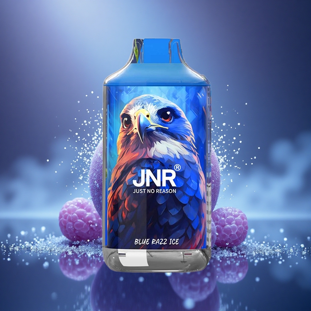 JNR Falcon 16000 Glace Bleu Framboise Dual Mesh 22ml