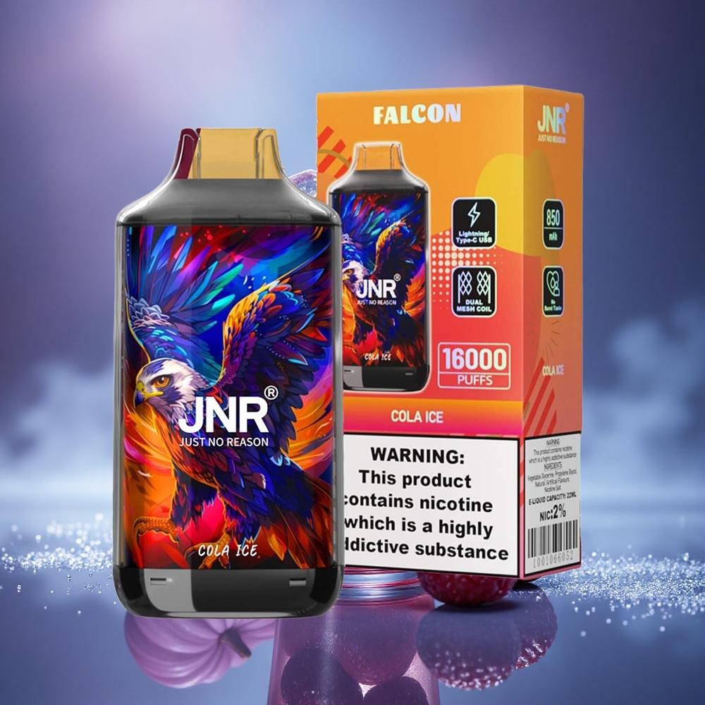 JNR Falcon 16000 Glace Cola Double Mesh 22ml