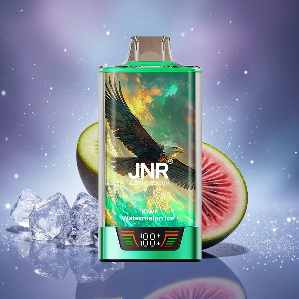 JNR Falcon Pro 28000 Kiwi Pastèque Glace Dual Mesh 30ml 5%