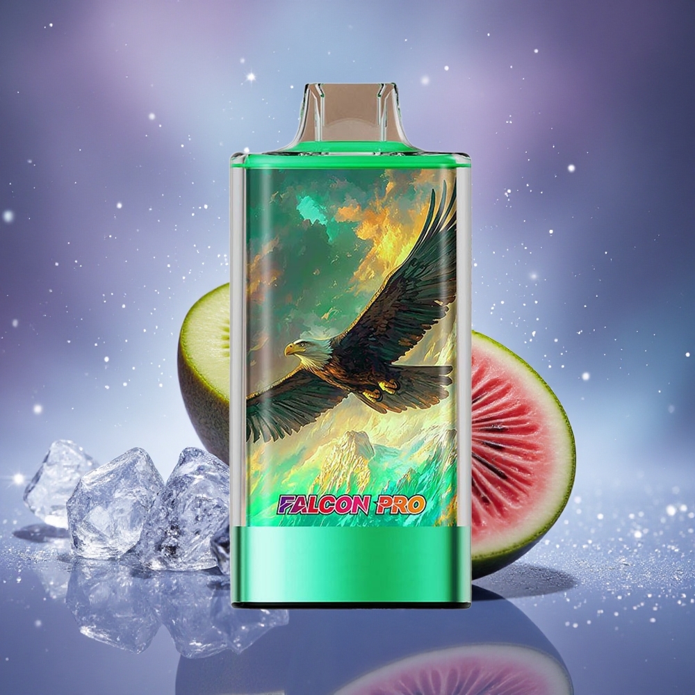 JNR Falcon Pro 28000 Kiwi Pastèque Glace Dual Mesh 30ml 5%