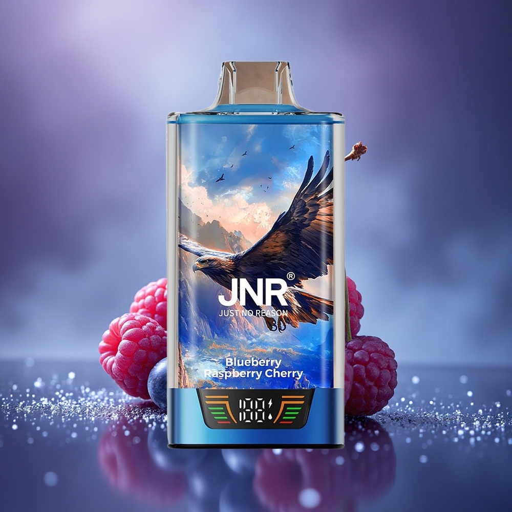 JNR Falcon Pro 28000 Myrtille Framboise Cerise 30ml 950mAh Dual Mesh