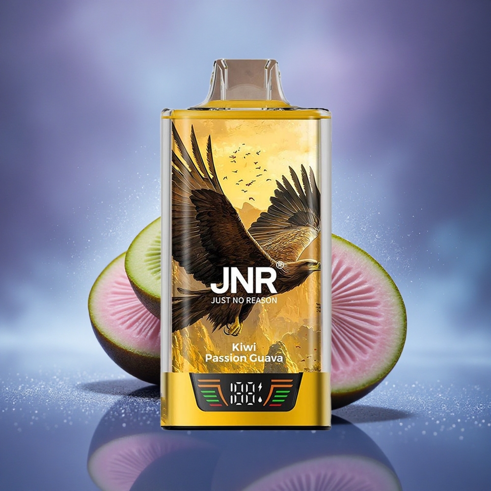 JNR Falcon Pro 28000 Passion Fruit Goyave 30ml Dual Mesh Charge Type-C