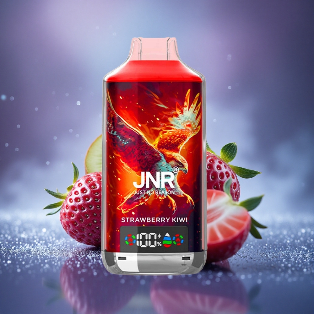 JNR Falcon X 18000 Fraise Kiwi 18000 Puffs 750mAh Dual Mesh