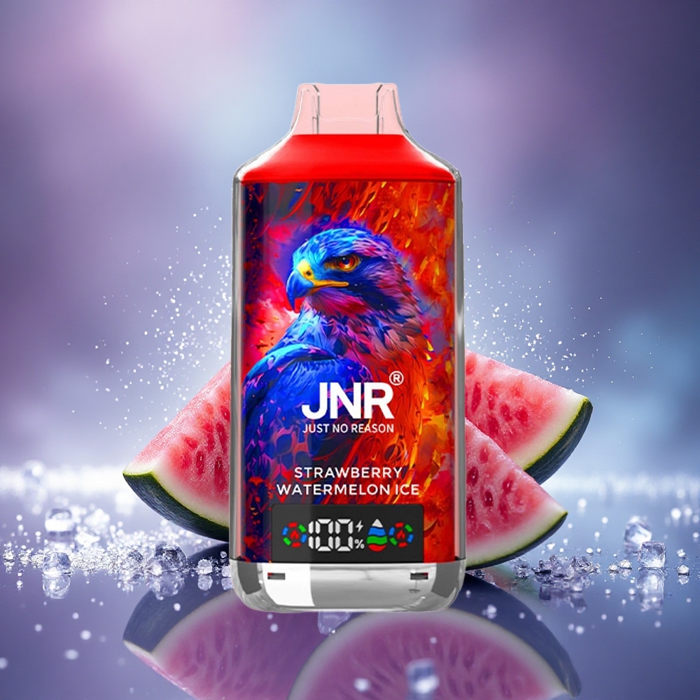 JNR Falcon X 18000 Glace Fraise Pastèque 18000 Puffs 24ml Dual Mesh