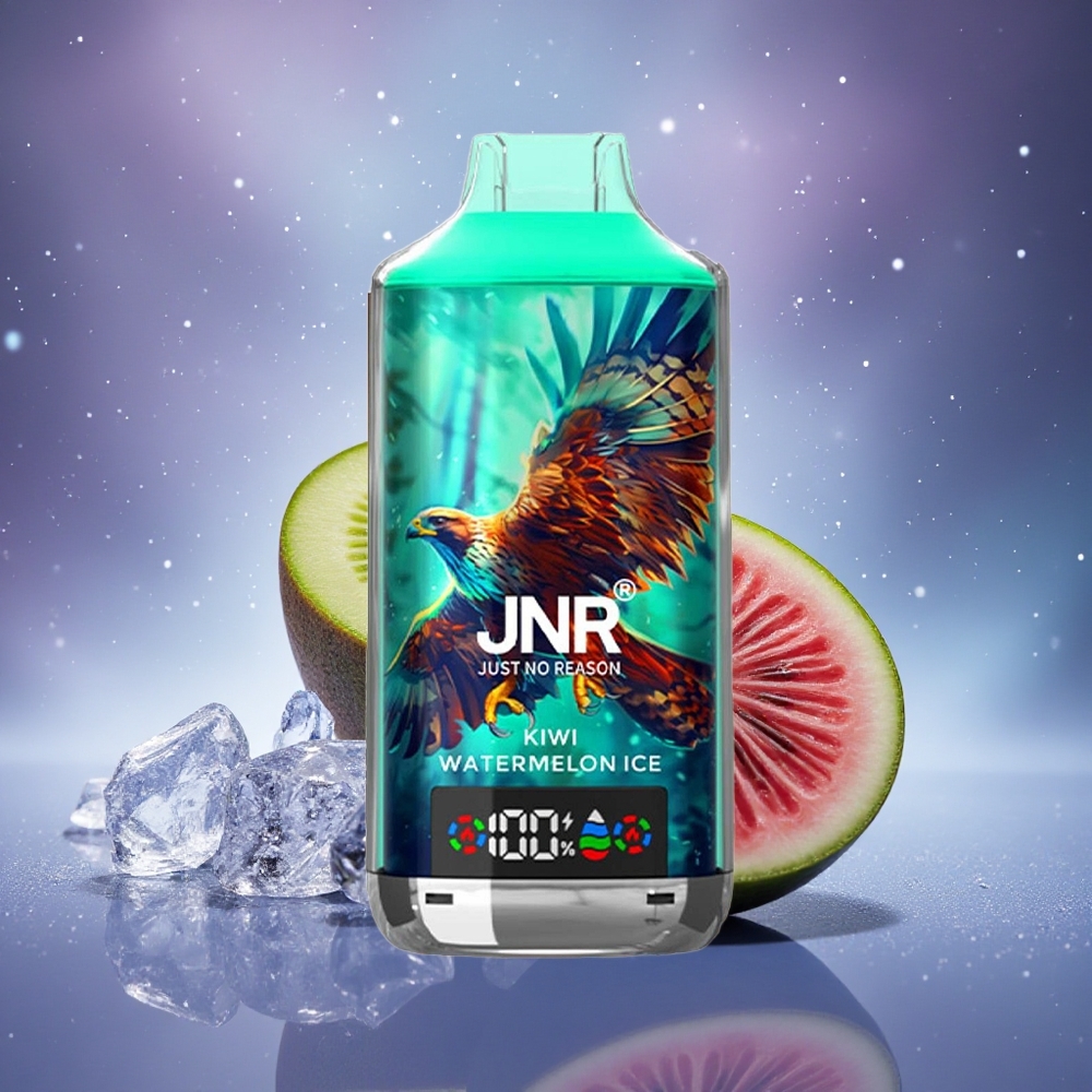 JNR Falcon X 18000 Glace Pastèque Kiwi 18000 Puffs 24ml Dual Mesh