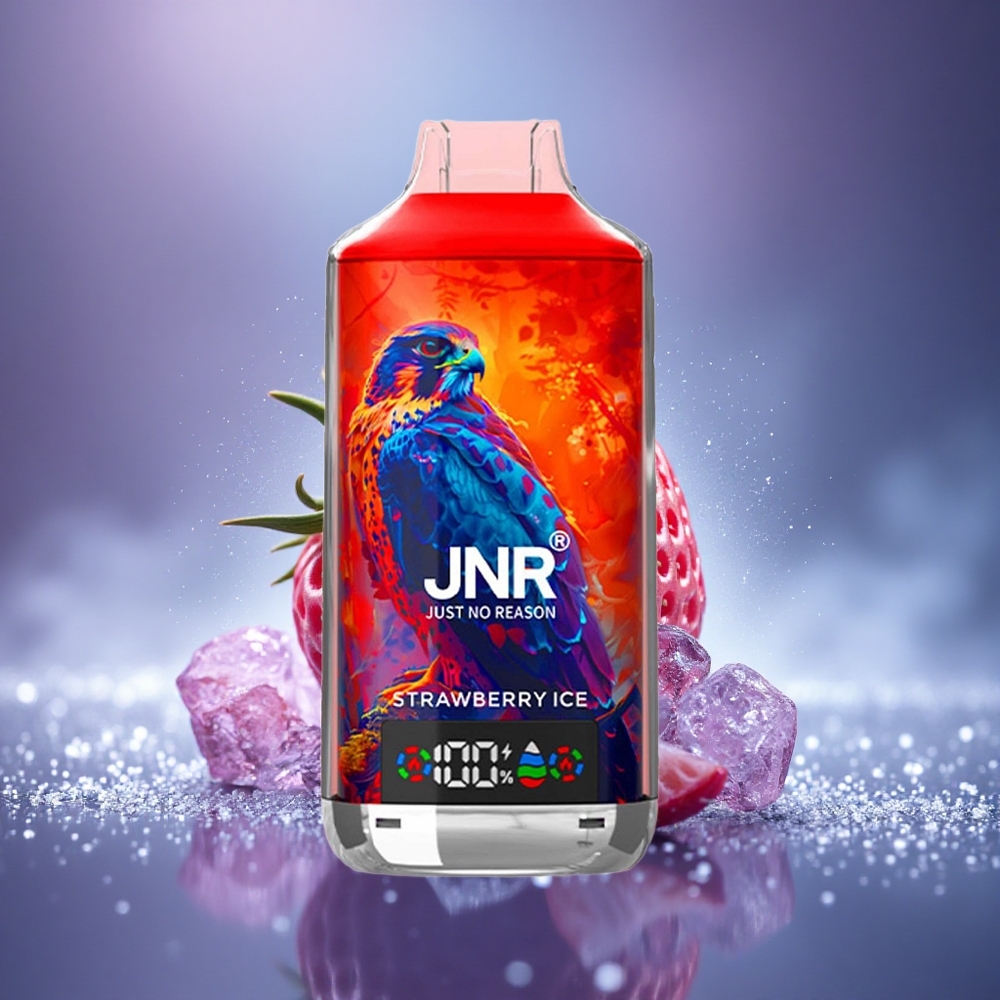 JNR Falcon X 18000 Glace à la Fraise 18000 Puffs 24ml Dual Mesh