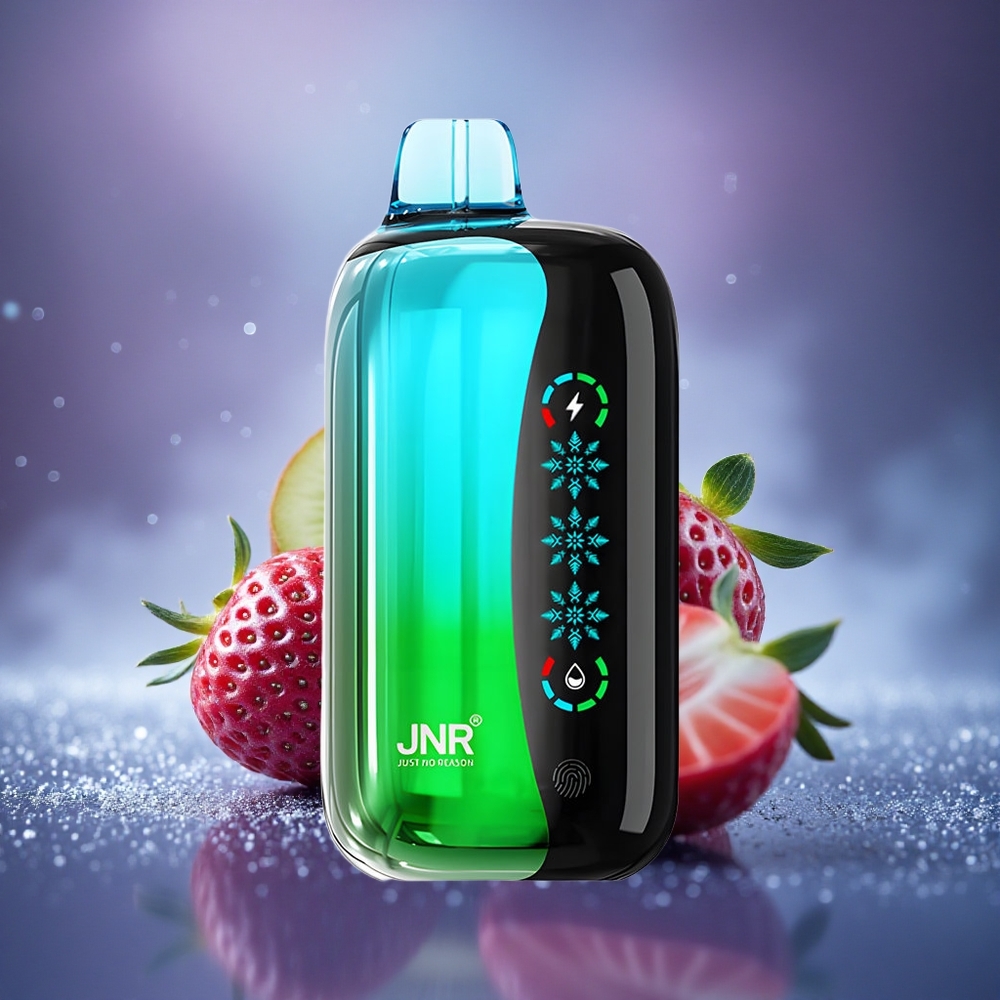 JNR Flex Ice 21000 Fraise Kiwi Glacé Réglable Dual Mesh Type-C