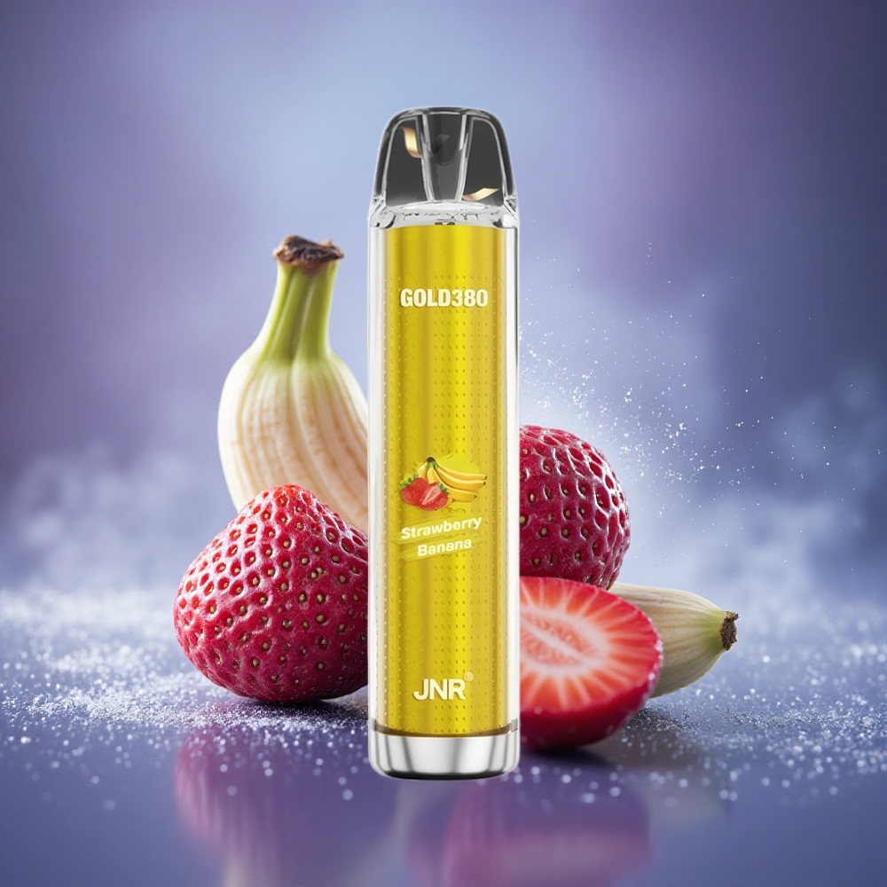 JNR Gold380 6000 Fraise Banane 6000 Puffs 13ml 5%