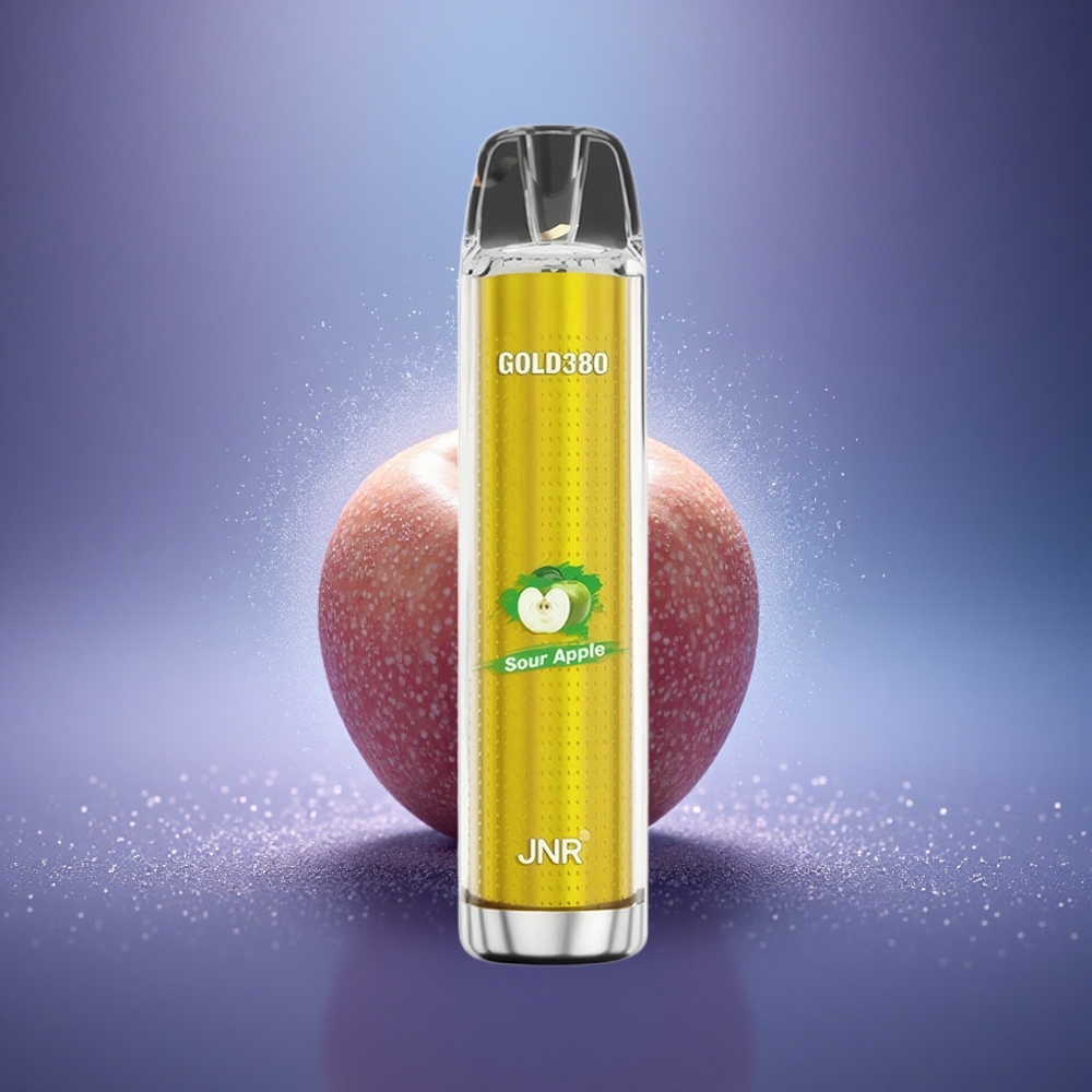 JNR Gold380 6000 Pomme Acidulée 6000 Puffs 1500mAh 1.0ohm