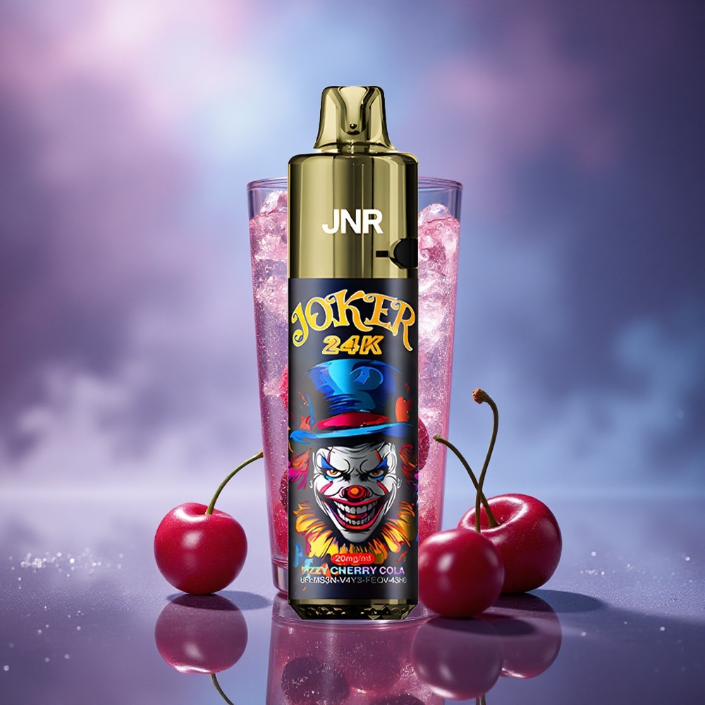 JNR Joker 24K Cola Cerise Pétillante 2% Nicotine 800mAh Lumière Respirante