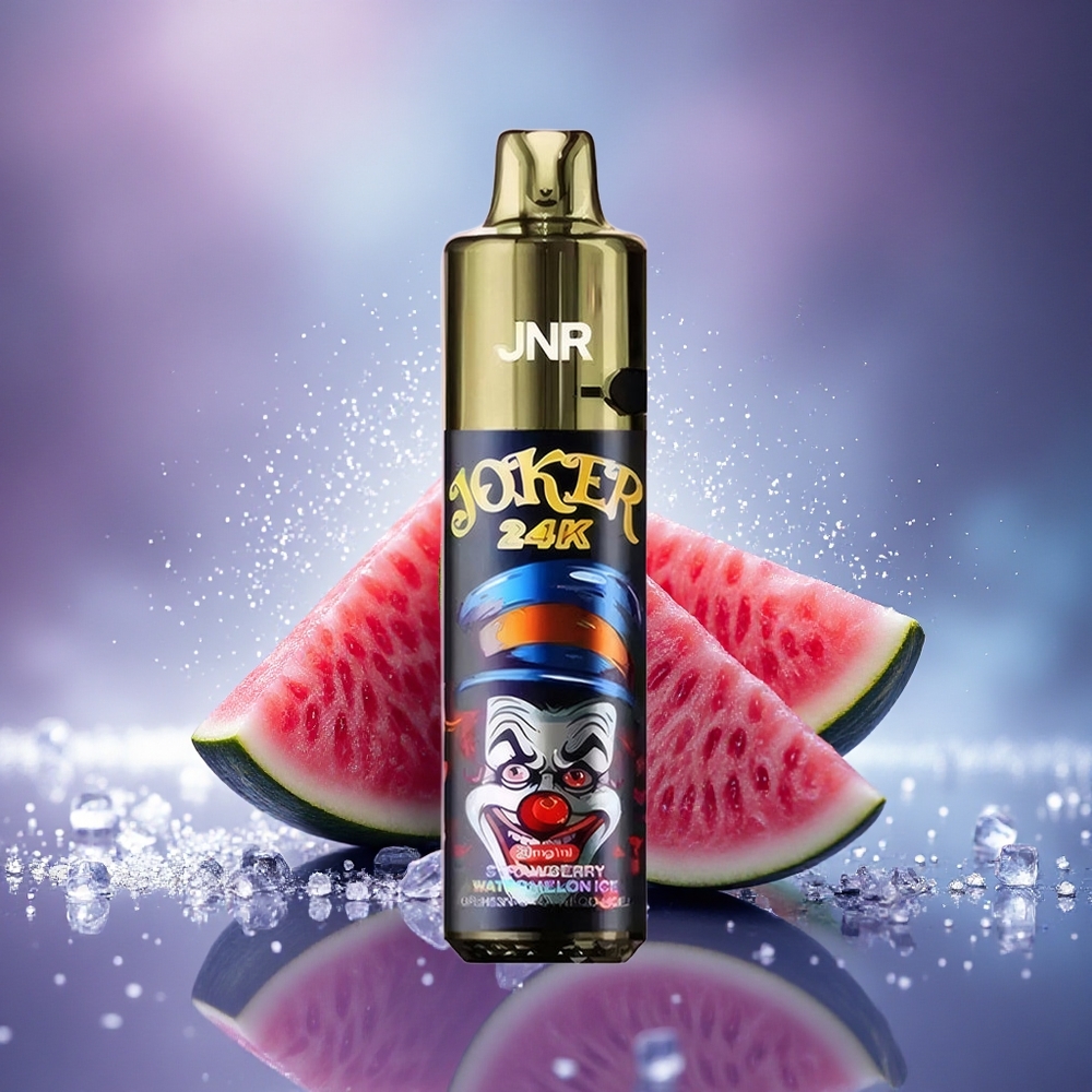 JNR Joker 24K Fraise Pastèque Glace avec Recharge Latérale et Batterie 800mAh