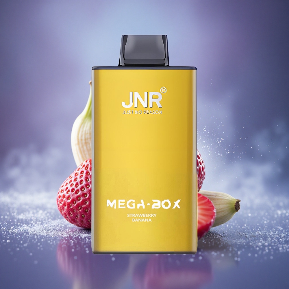 JNR Mega Box 25000 Fraise Banane Dual Mesh 30ml Type-C