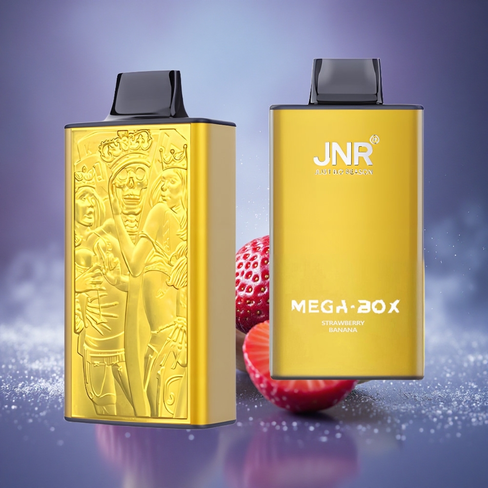 JNR Mega Box 25000 Fraise Banane Dual Mesh 30ml Type-C